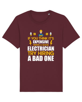 ELECTRICIAN Burgundy