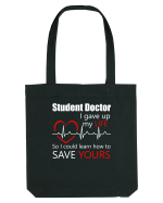STUDENT DOCTOR Sacoșă textilă