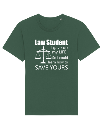 LAW STUDENT Bottle Green