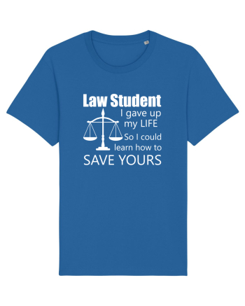 LAW STUDENT Royal Blue