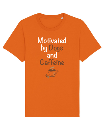 DOGS AND COFFEE Bright Orange