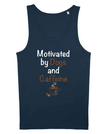 DOGS AND COFFEE Navy
