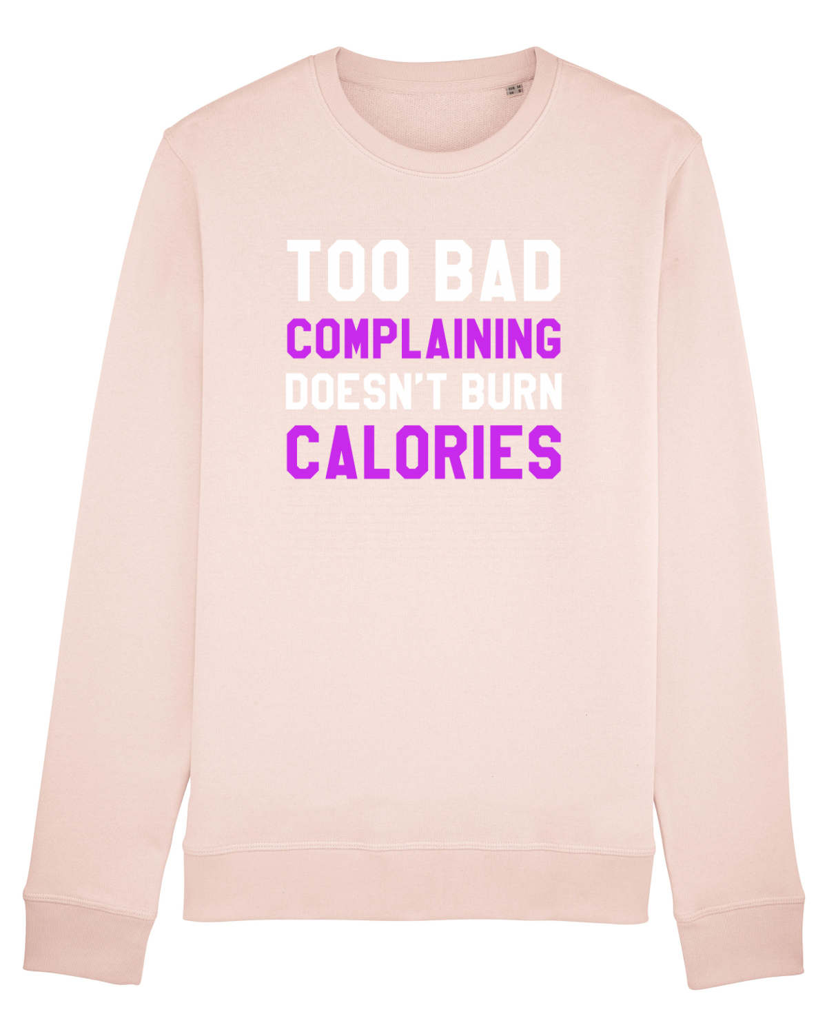 Bluză mânecă lungă Unisex Rise Candy Pink