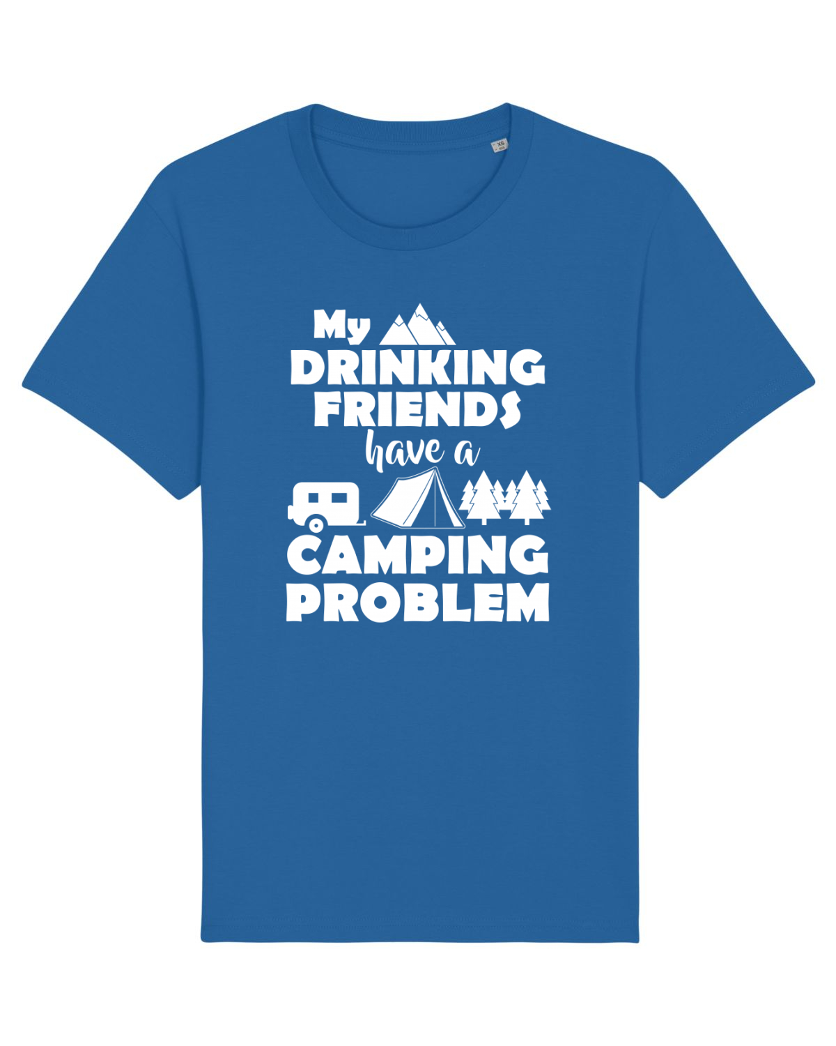 Tricou mânecă scurtă Unisex Rocker Royal Blue