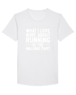 RUNNING Tricou mânecă scurtă guler larg Bărbat Skater