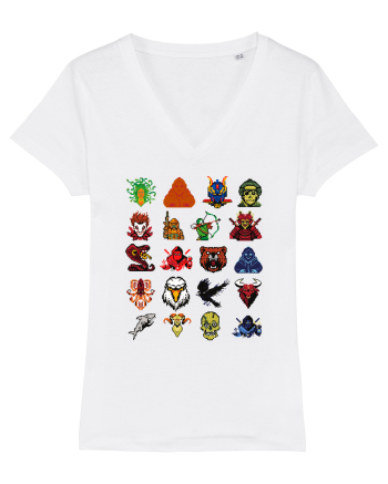 NFT Pixel Art White