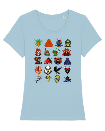 NFT Pixel Art Sky Blue