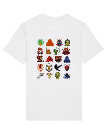 NFT Pixel Art White