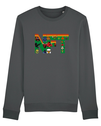 NFT Pixel Art Anthracite