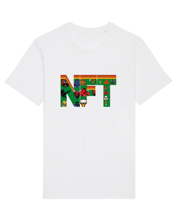 NFT Pixel Art White