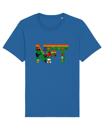 NFT Pixel Art Royal Blue