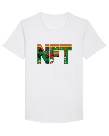NFT Pixel Art White