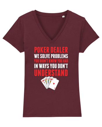 POKER Burgundy