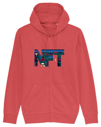 NFT Pixel Art Carmine Red