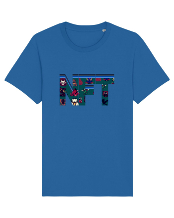NFT Pixel Art Royal Blue