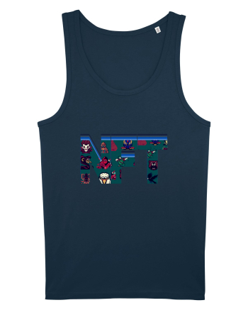 NFT Pixel Art Navy
