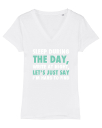 WRITER Tricou mânecă scurtă guler V Damă Evoker