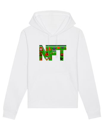 NFT Pixel Art White