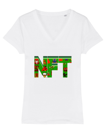 NFT Pixel Art White