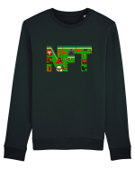 NFT Pixel Art Bluză mânecă lungă Unisex Rise