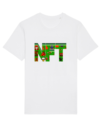 NFT Pixel Art White