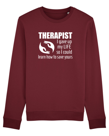 THERAPIST Burgundy