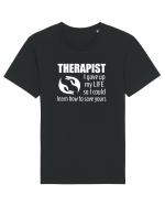 THERAPIST Tricou mânecă scurtă Unisex Rocker