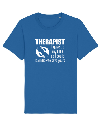 THERAPIST Royal Blue