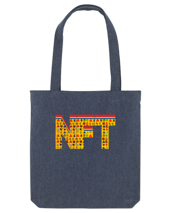 NFT Pixel Art Midnight Blue