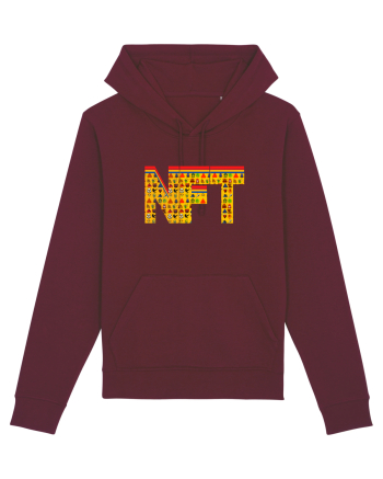 NFT Pixel Art Burgundy