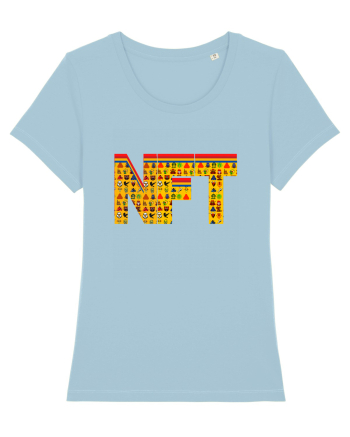 NFT Pixel Art Sky Blue