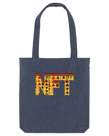 NFT Pixel Art Midnight Blue