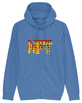NFT Pixel Art Bright Blue