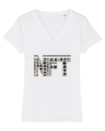 NFT Pixel Art White