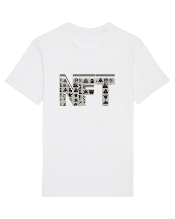 NFT Pixel Art White