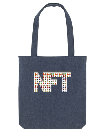 NFT Pixel Art Midnight Blue