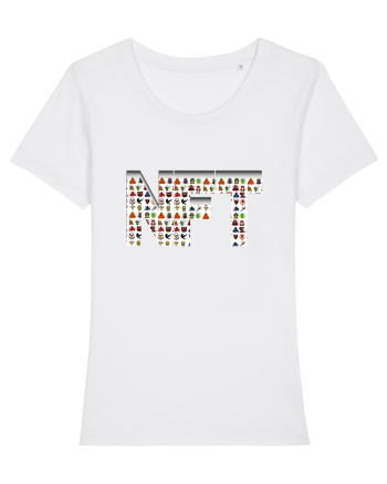 NFT Pixel Art White