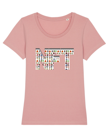 NFT Pixel Art Canyon Pink
