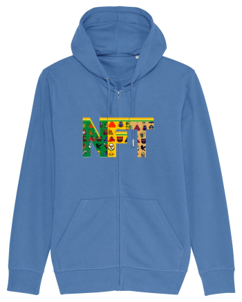 NFT Pixel Art Bright Blue