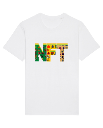 NFT Pixel Art White