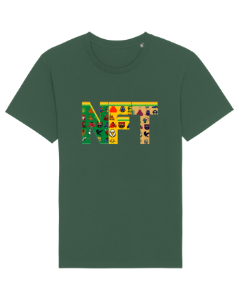 NFT Pixel Art Bottle Green