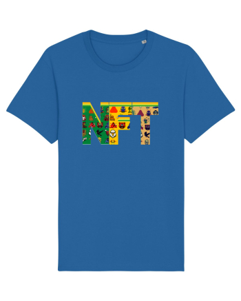 NFT Pixel Art Royal Blue