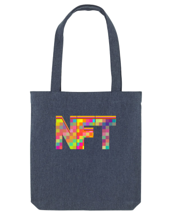 NFT Pixel Art Midnight Blue