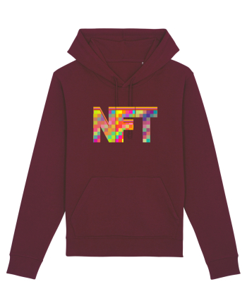NFT Pixel Art Burgundy