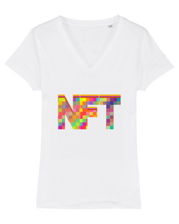 NFT Pixel Art White