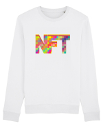 NFT Pixel Art Bluză mânecă lungă Unisex Rise