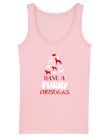 FURRY CHRISTMAS Cotton Pink