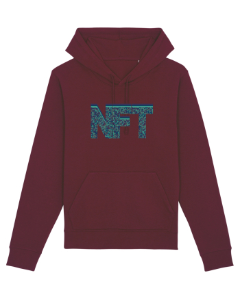 NFT Pixel Art Burgundy