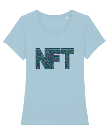 NFT Pixel Art Sky Blue