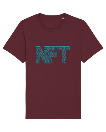 NFT Pixel Art Burgundy